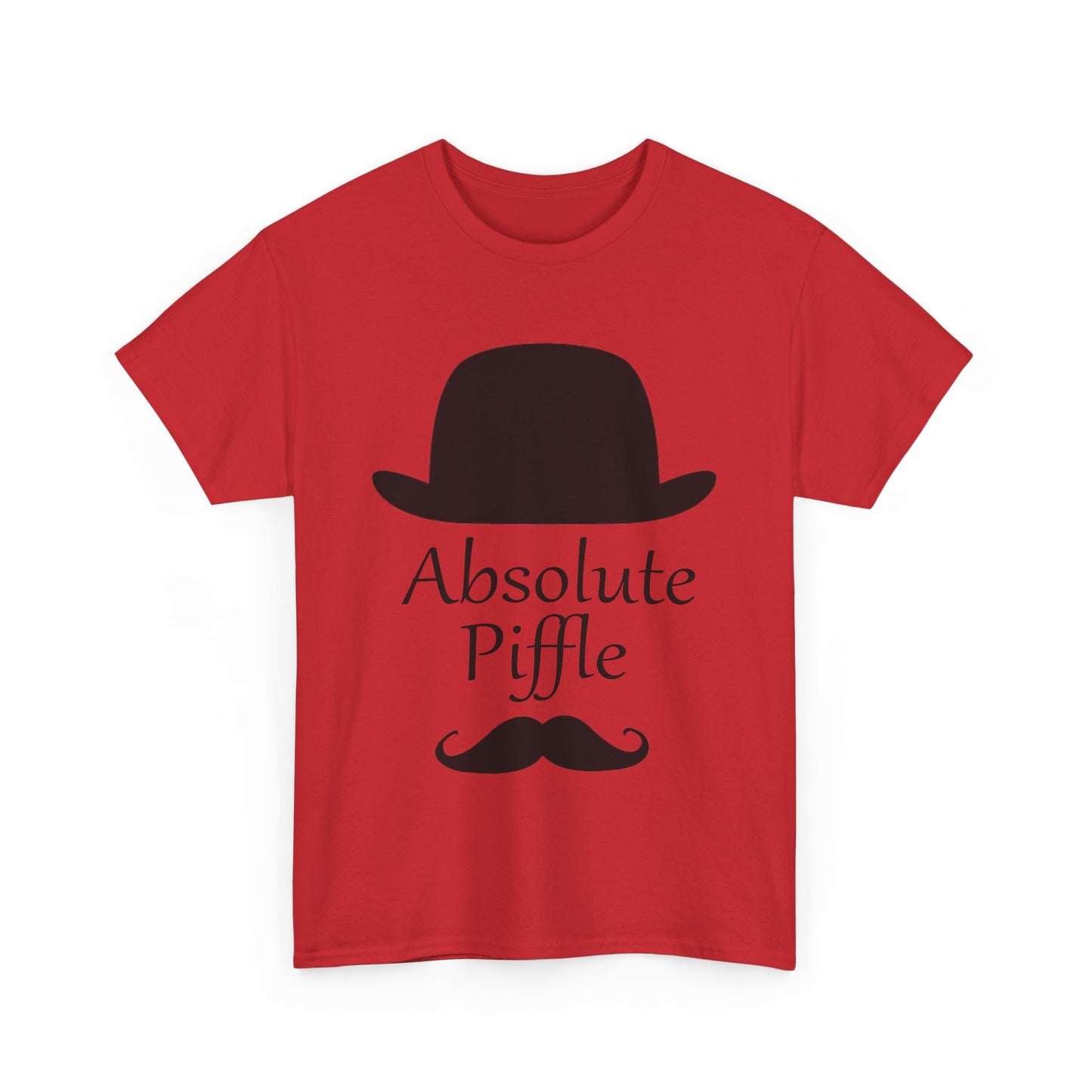 Absolute Piffle Heavy Cotton Crew Neck T-Shirt