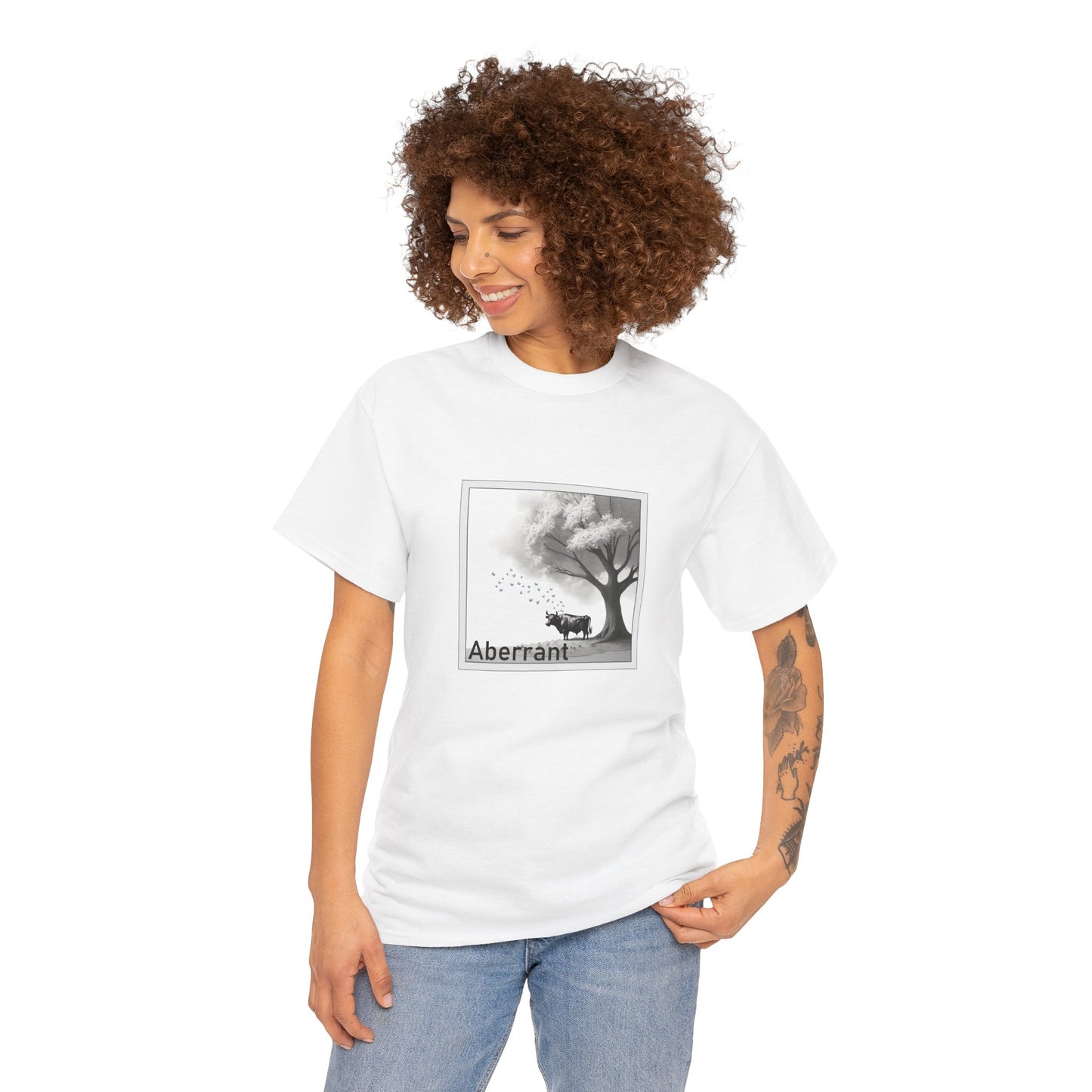 Aberrant Heavy Cotton Tee - Ferdinand the Bull