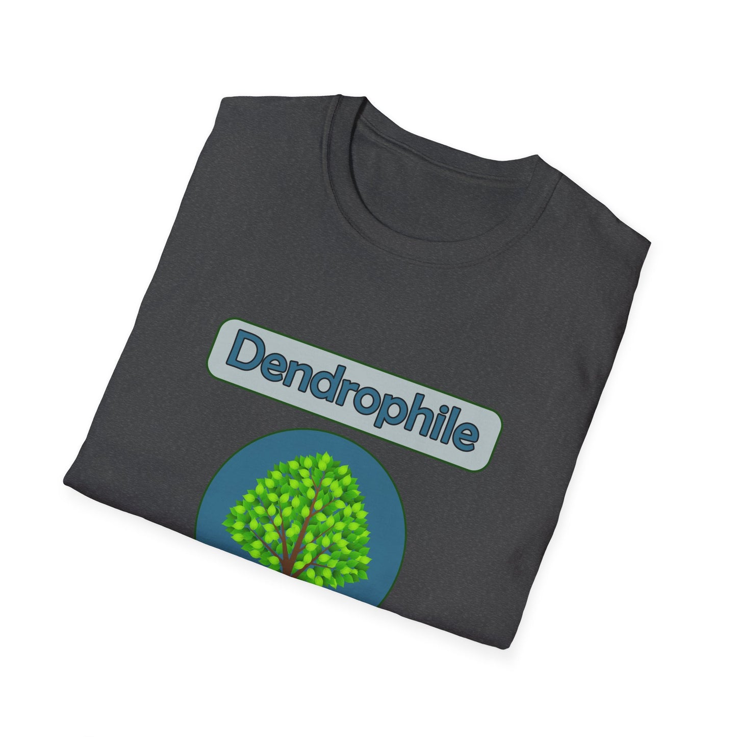 Dendrophile Poly Blend Crew Neck T-Shirt for Tree Lovers