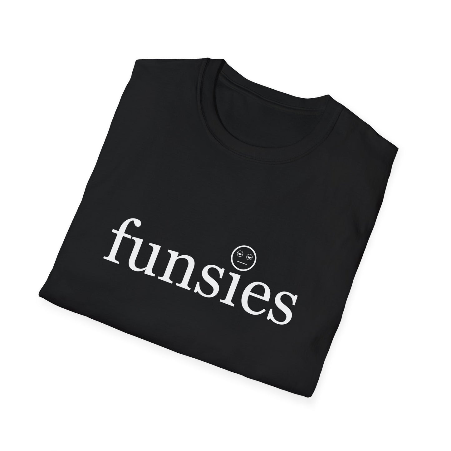 Funsies Poly Blend Crew Neck T-Shirt - Fun Graphic Tee for Casual Wear