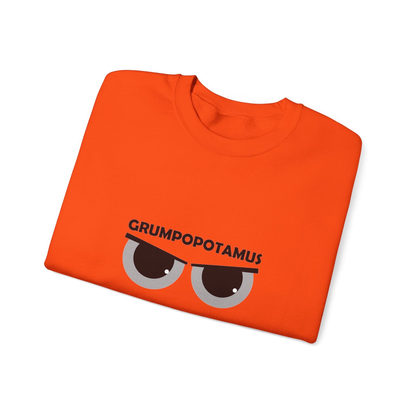 Grumpy Grumpopotamus Crewneck Sweatshirt