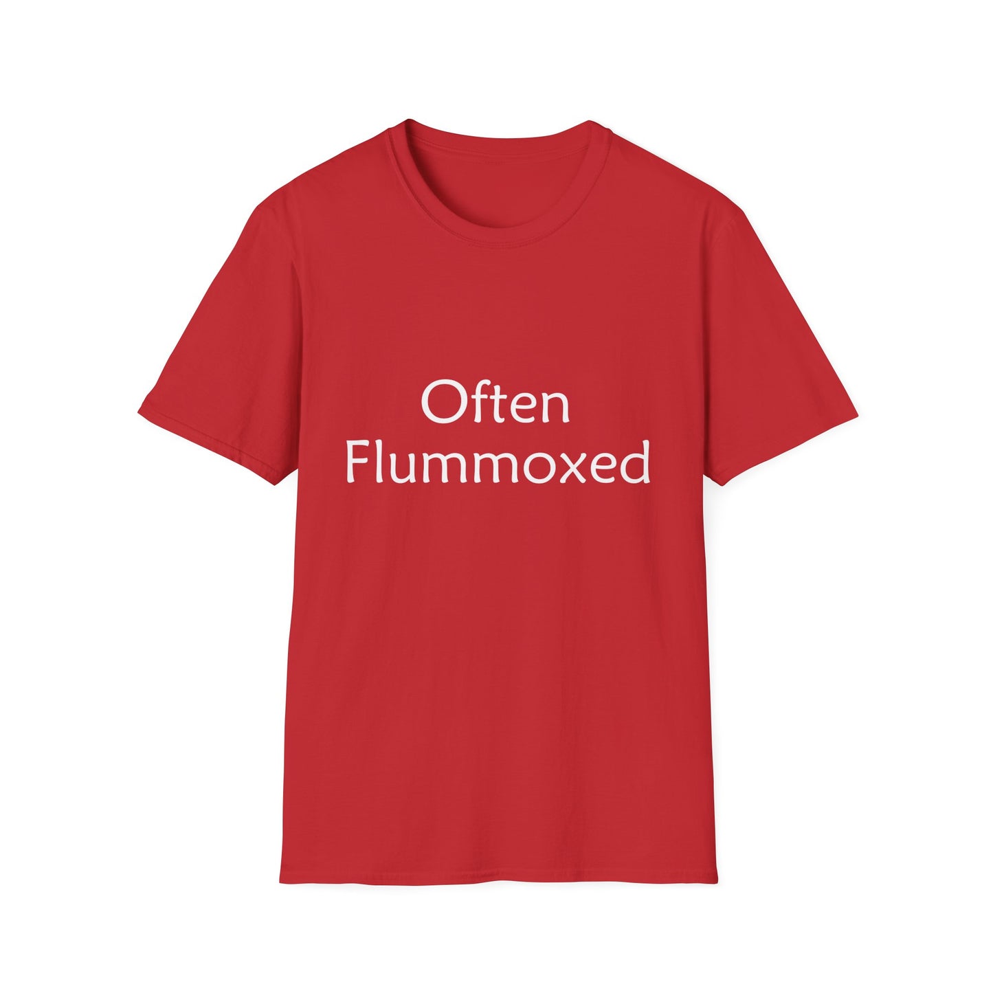 Often Flummoxed Poly Blend Crew Neck T-Shirt