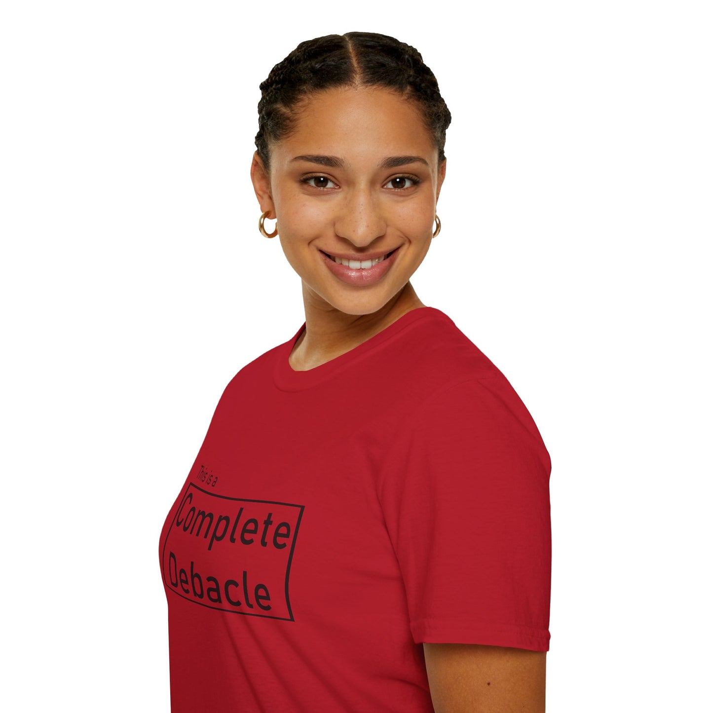 Complete Debacle Poly Blend crew Neck Tee