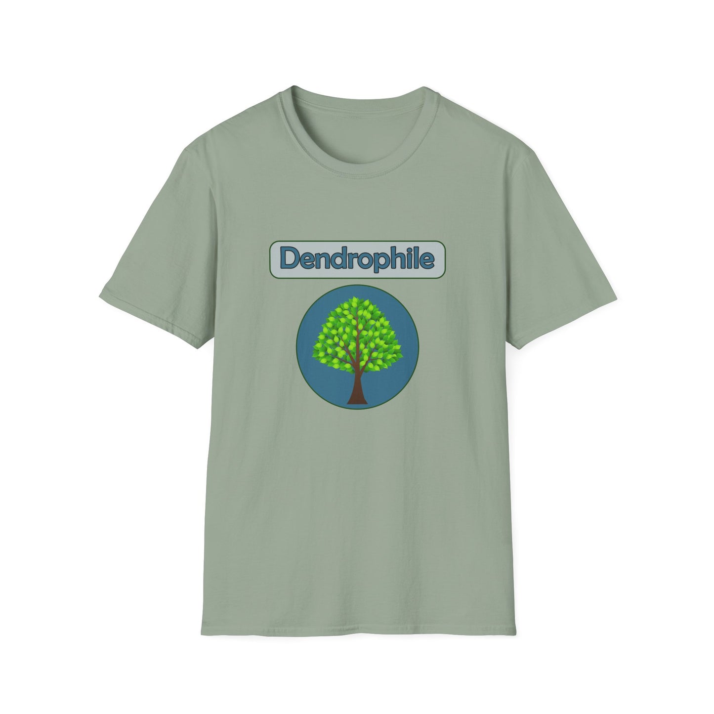 Dendrophile Poly Blend Crew Neck T-Shirt for Tree Lovers