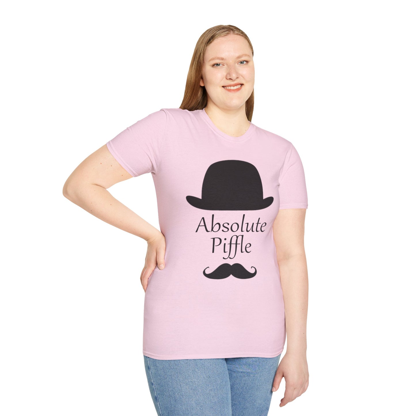 Absolute Piffle Poly Blend Crew Neck T Shirt