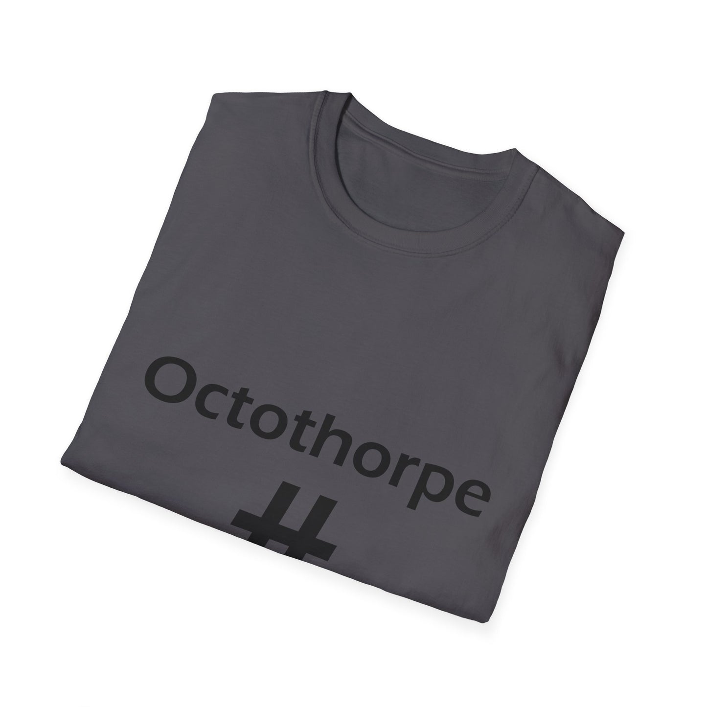 Octothorpe Poly Blend Crew Neck T-Shirt