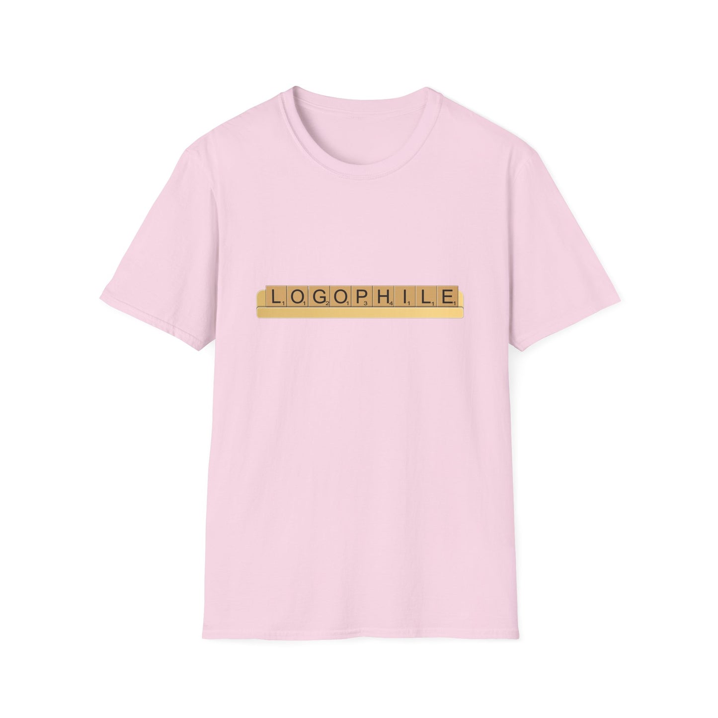 Logophile Poly Blend Crew Neck T-Shirt - Perfect for Word Lovers and Bookworms