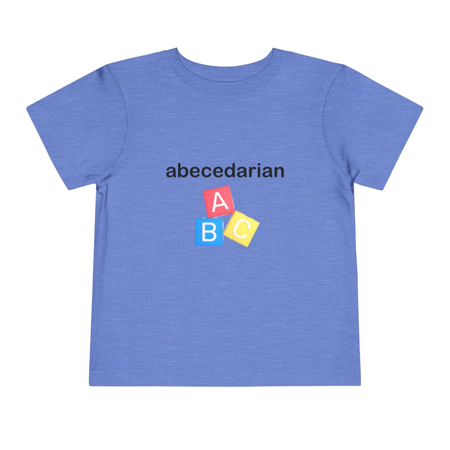 Abecedarian Short Sleeve Toddler Tee