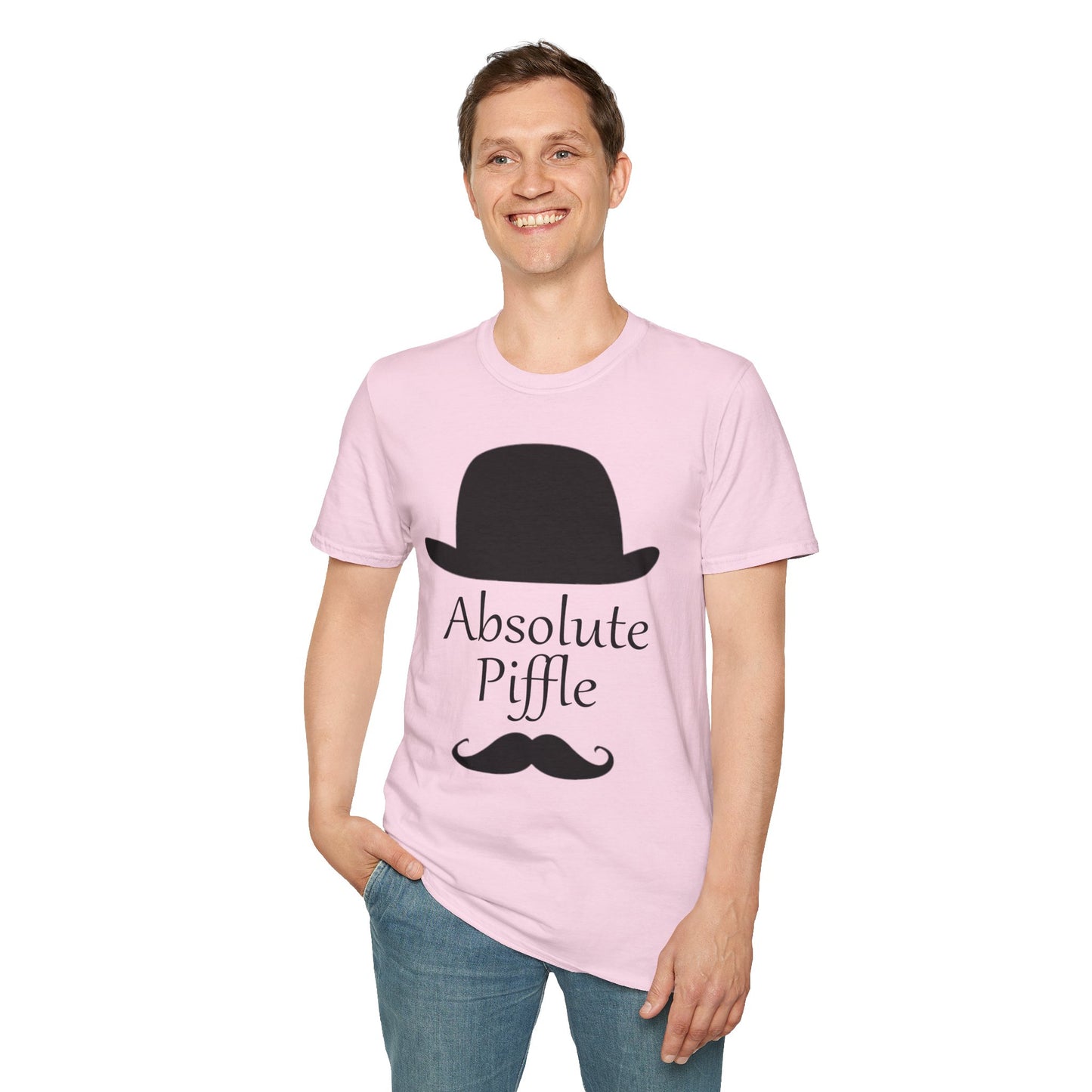 Absolute Piffle Poly Blend Crew Neck T Shirt