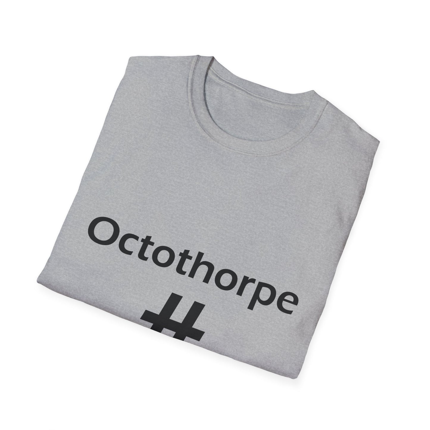 Octothorpe Poly Blend Crew Neck T-Shirt