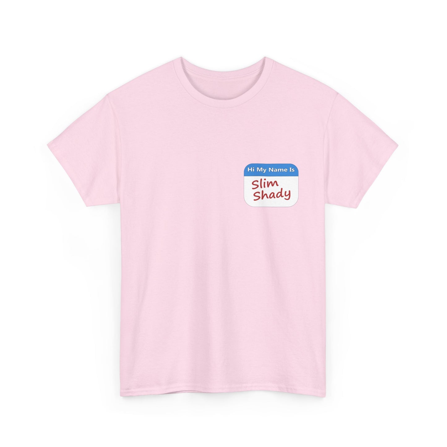 Shady Nametag Heavy Cotton Crew Neck T-Shirt