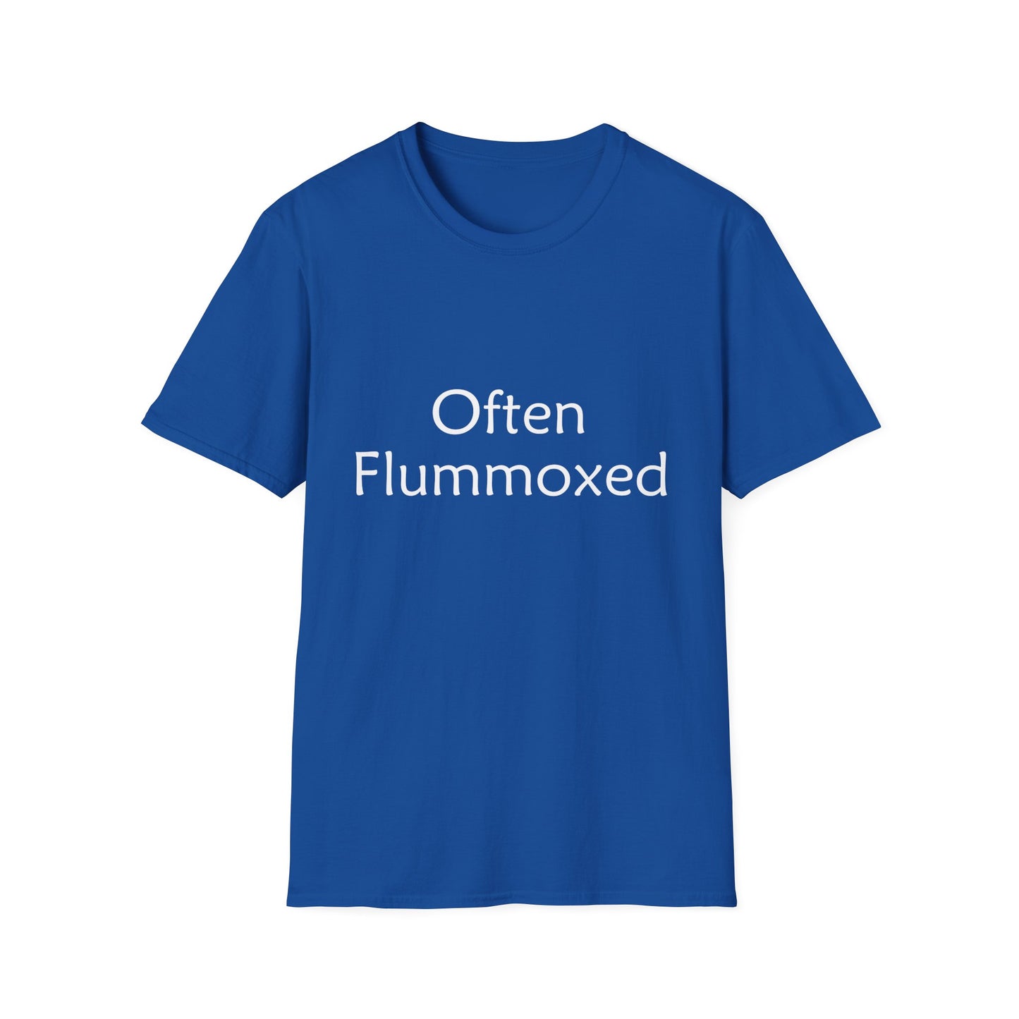 Often Flummoxed Poly Blend Crew Neck T-Shirt