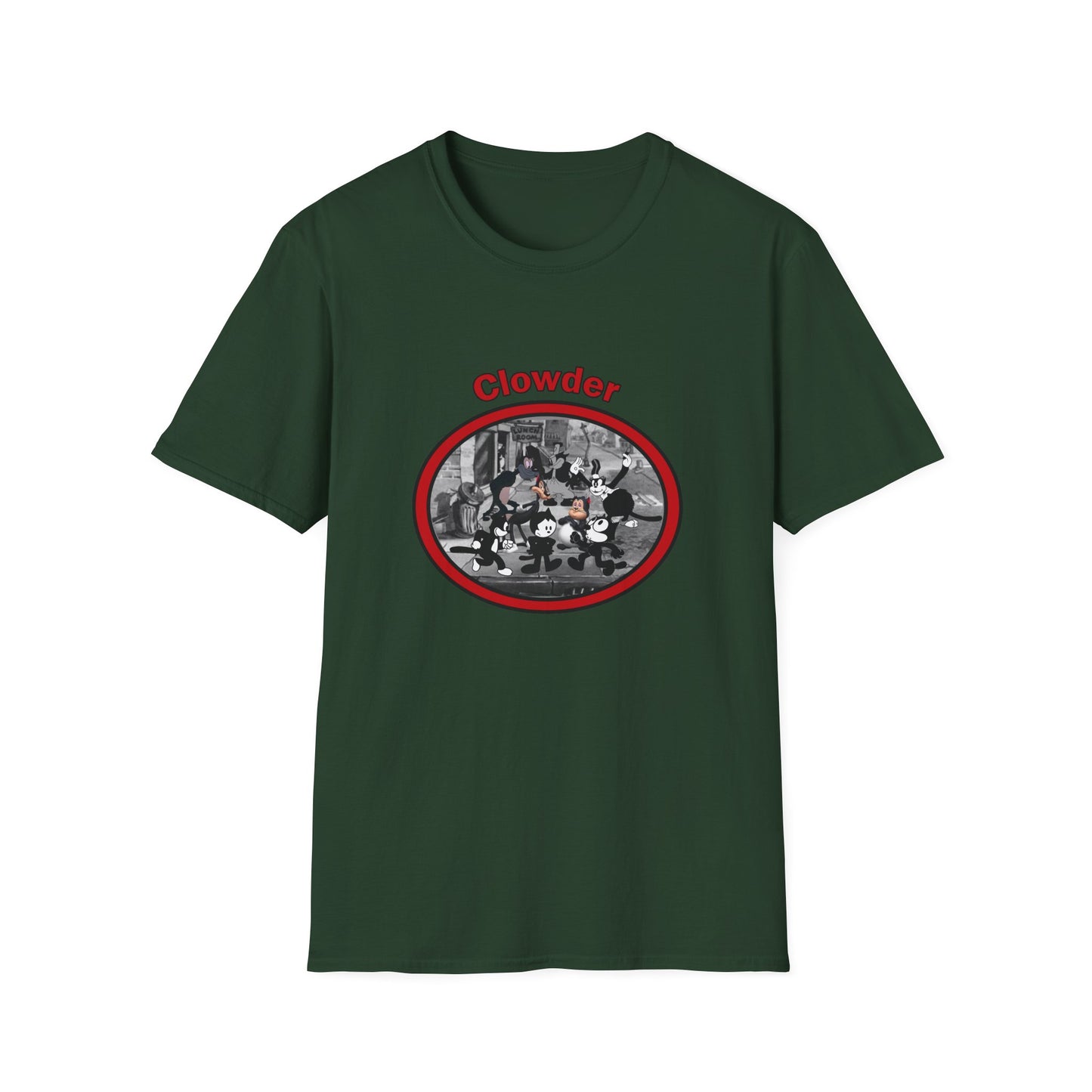 Clowder Poly Blend Crew Neck T-Shirt