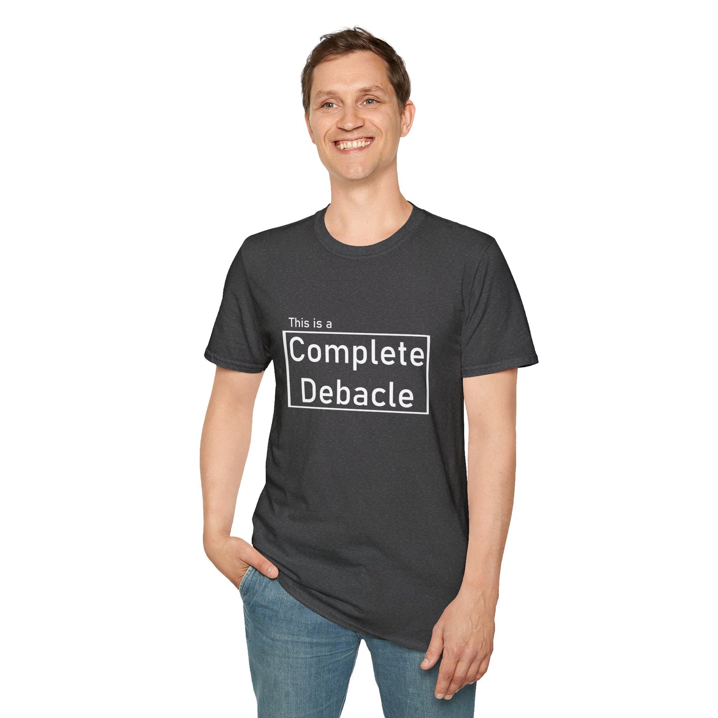 Complete Debacle Poly Blend crew Neck Tee