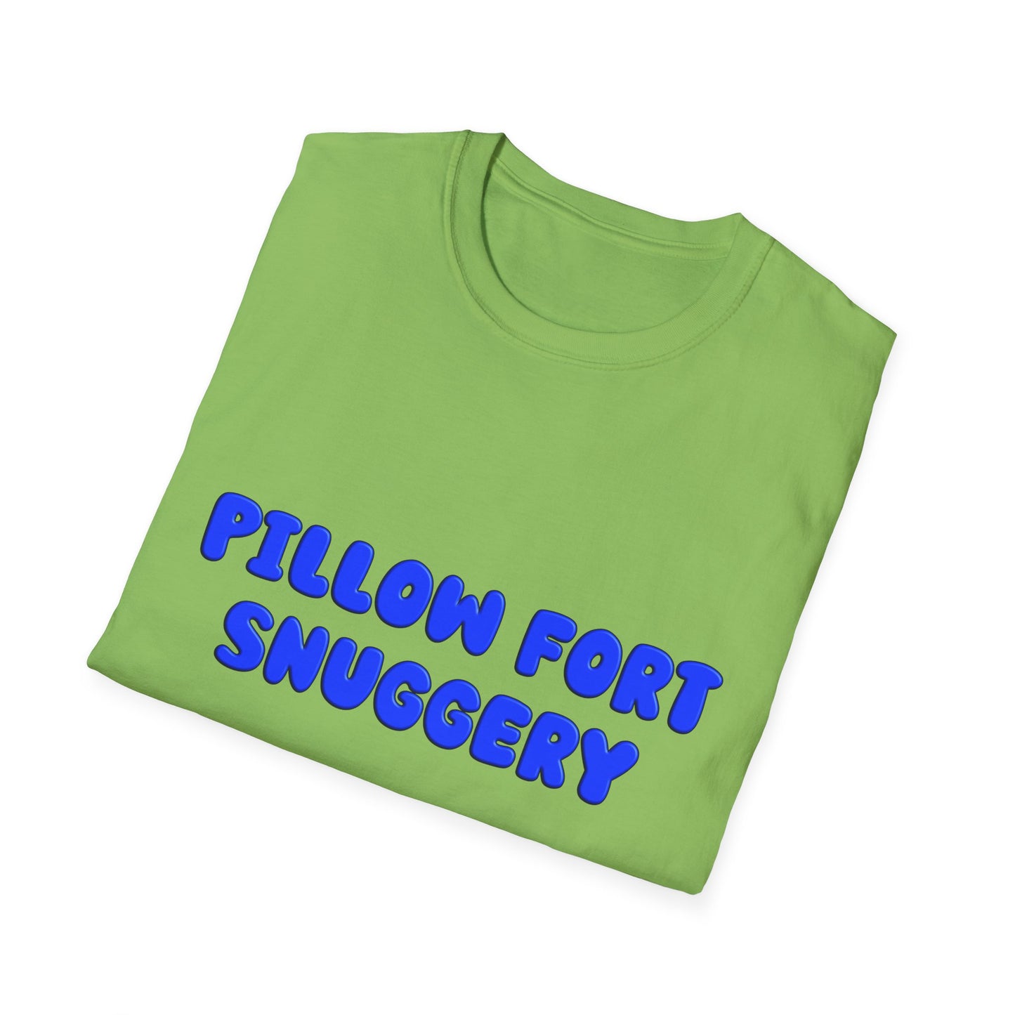 Pillow Fort Snuggery Poly Blend Crew Neck T-Shirt