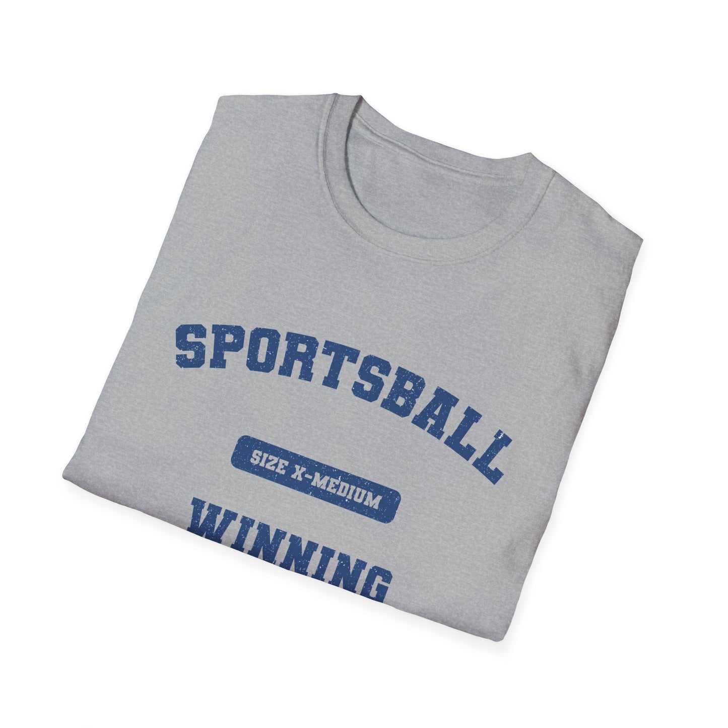 Sportsball Poly Blend Crew Neck T-Shirt