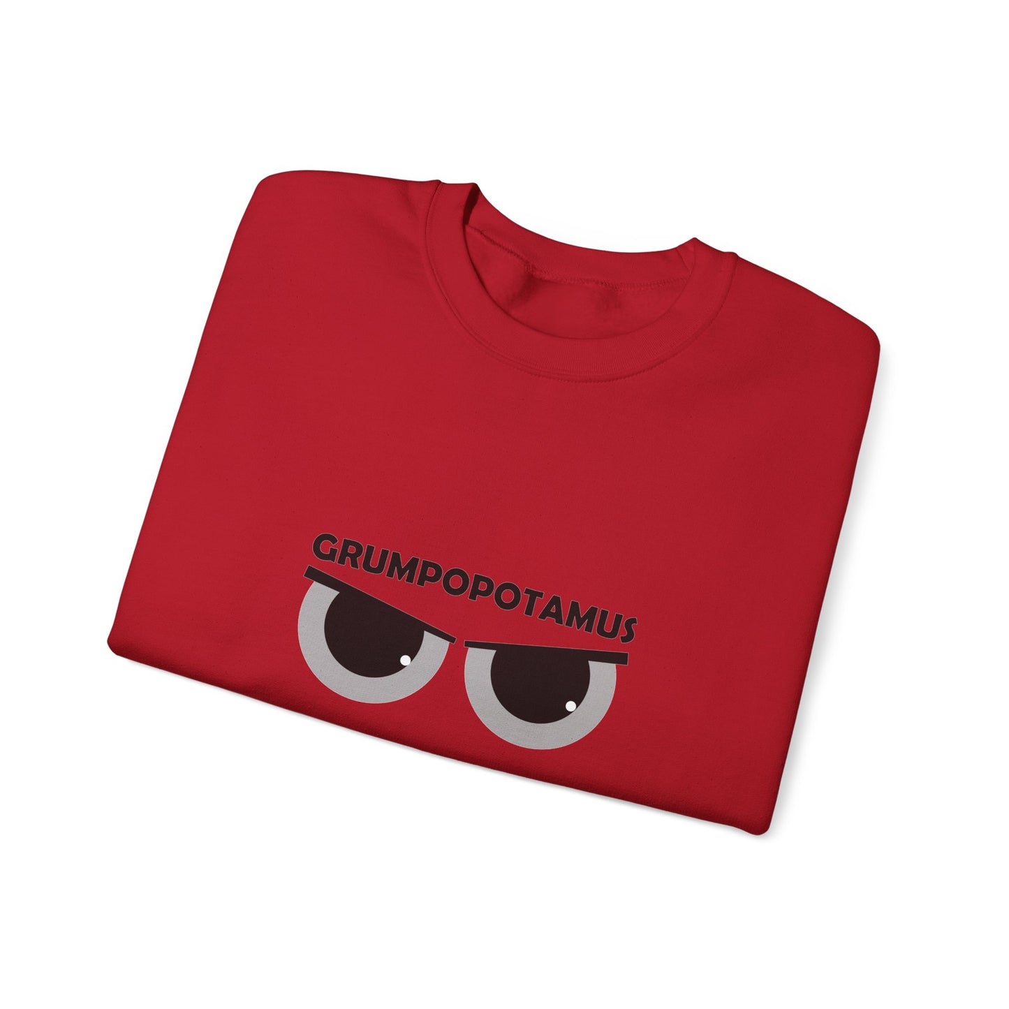 Grumpy Grumpopotamus Crewneck Sweatshirt