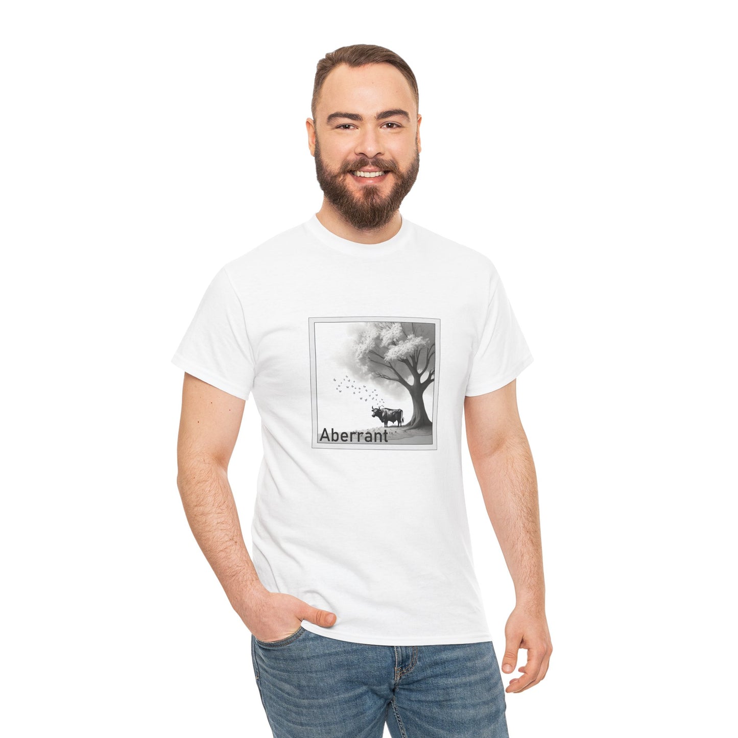 Aberrant Heavy Cotton Tee - Ferdinand the Bull