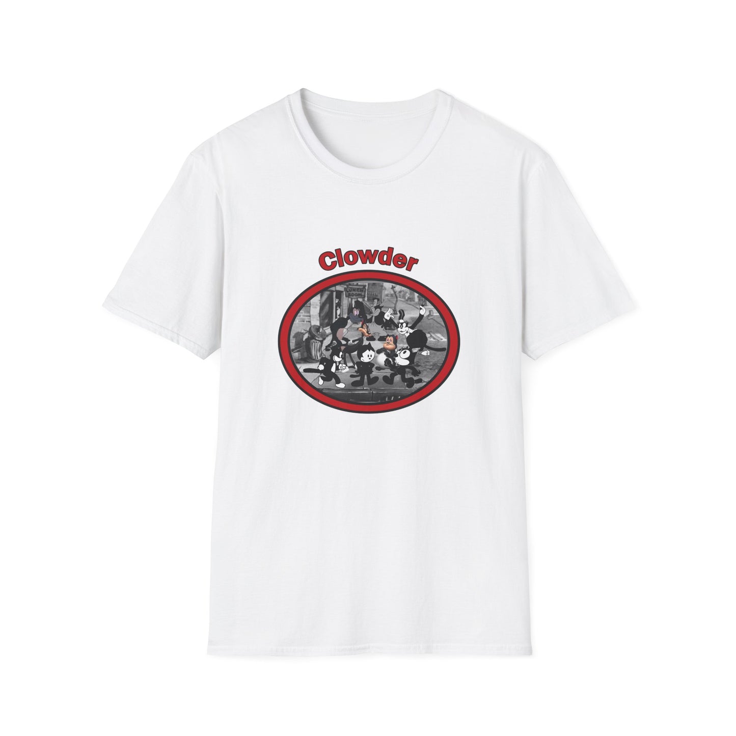 Clowder Poly Blend Crew Neck T-Shirt