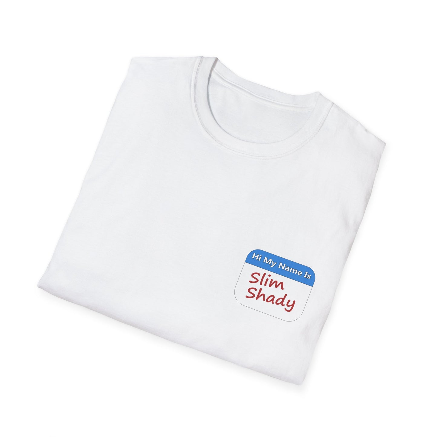 Shady Nametag Poly Blend Crew Neck T-Shirt