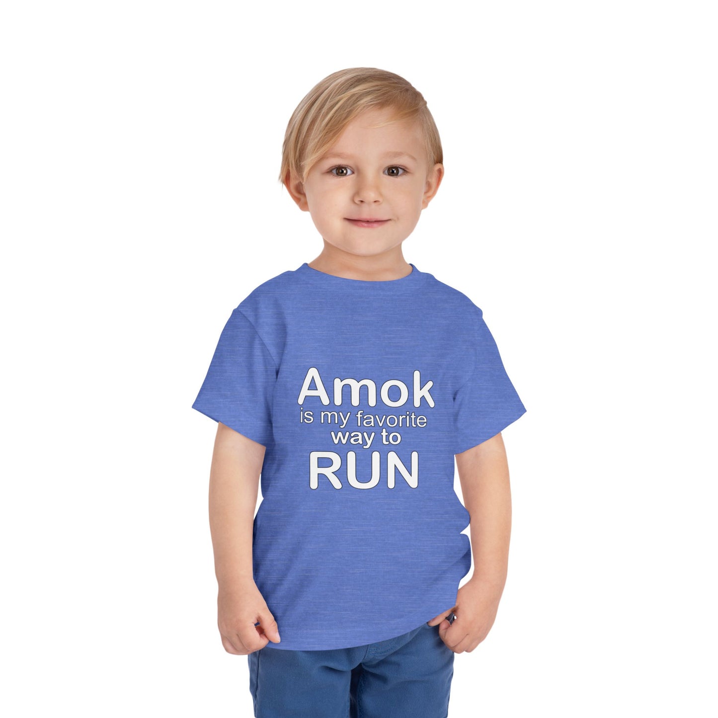 Toddler Running Amok Short Sleeve Tee