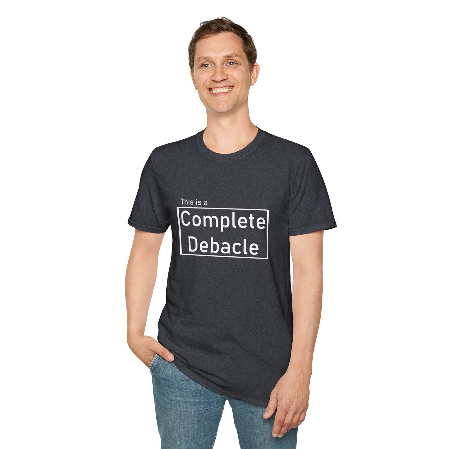 Complete Debacle Poly Blend crew Neck Tee