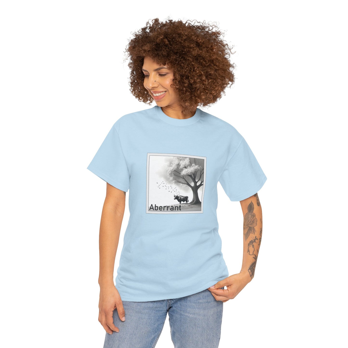Aberrant Heavy Cotton Tee - Ferdinand the Bull