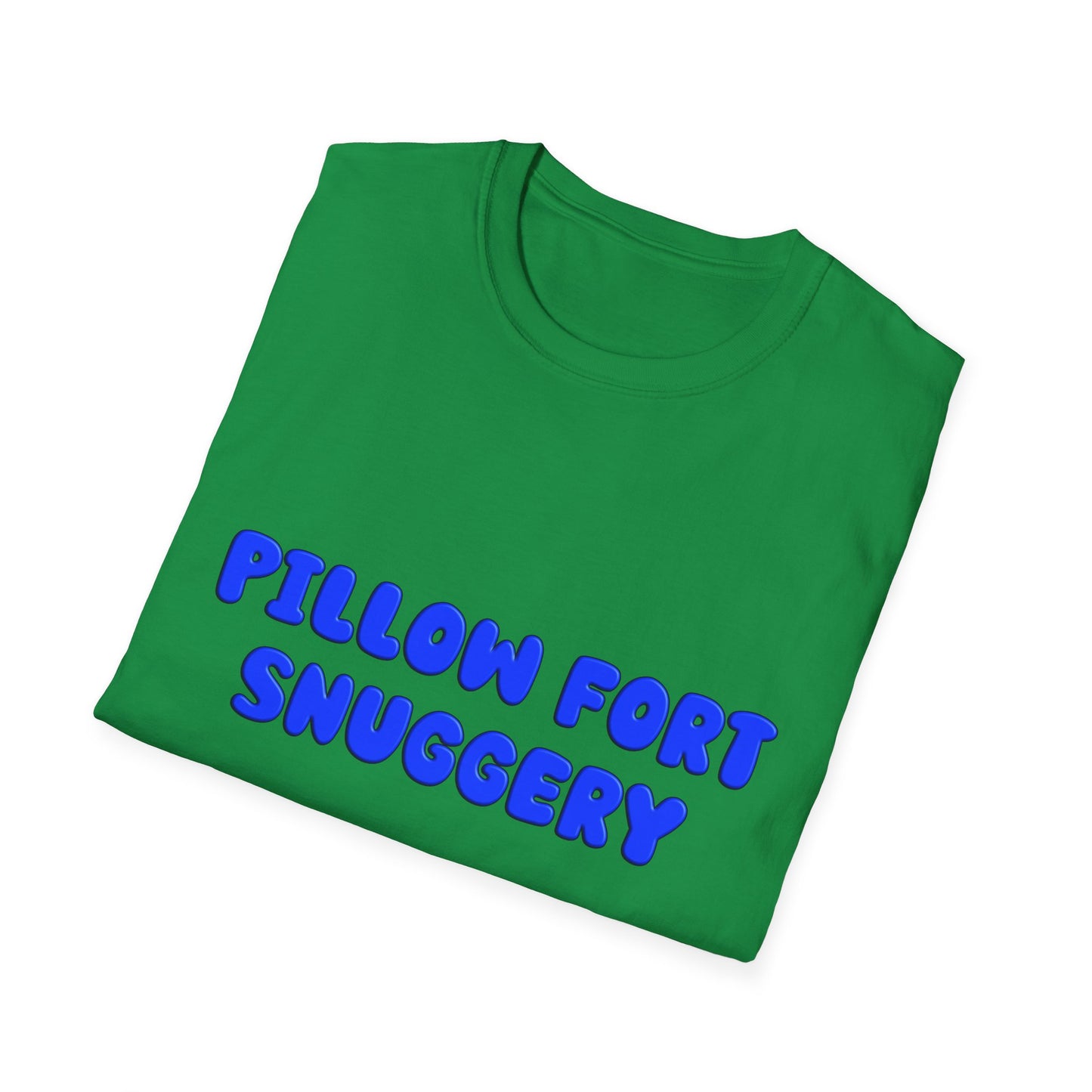 Pillow Fort Snuggery Poly Blend Crew Neck T-Shirt