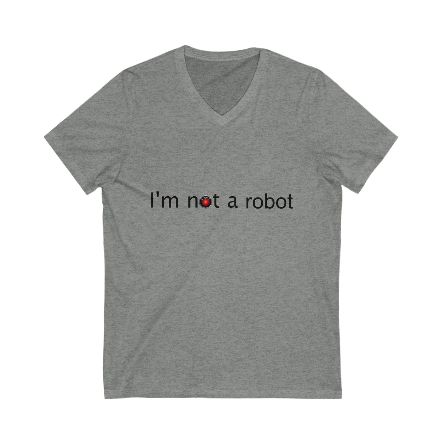 I'm Not a Robot V-Neck Tee