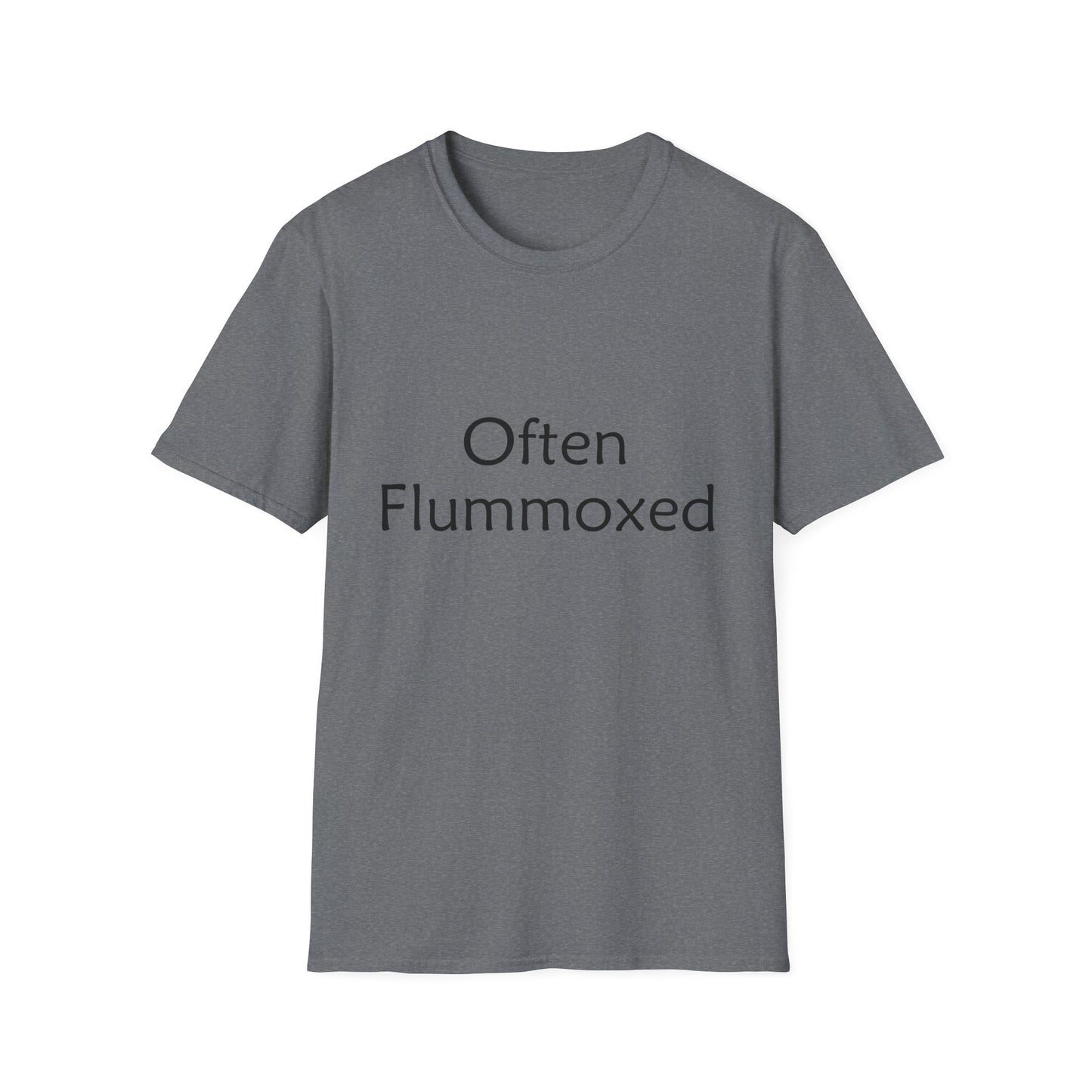Often Flummoxed Poly Blend Crew Neck T-Shirt