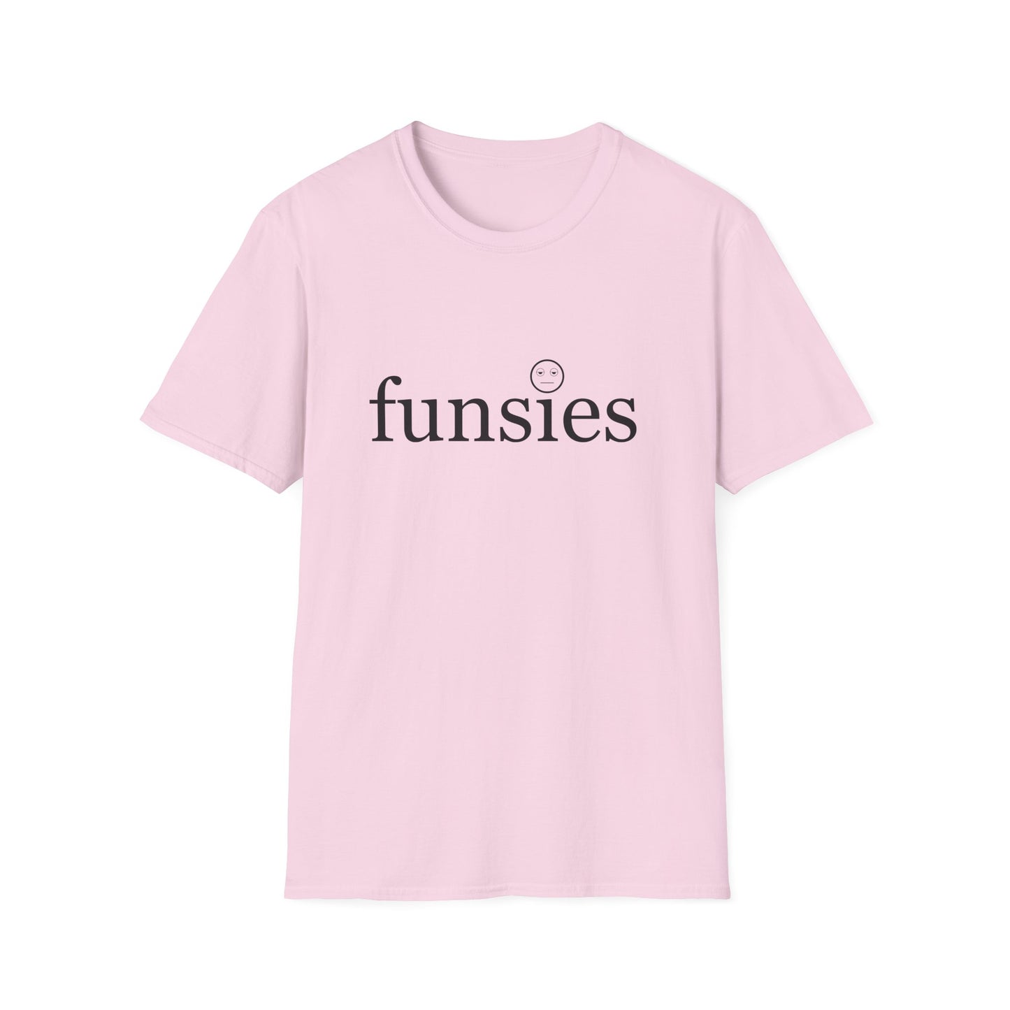 Funsies Poly Blend Crew Neck T-Shirt - Fun Graphic Tee for Casual Wear