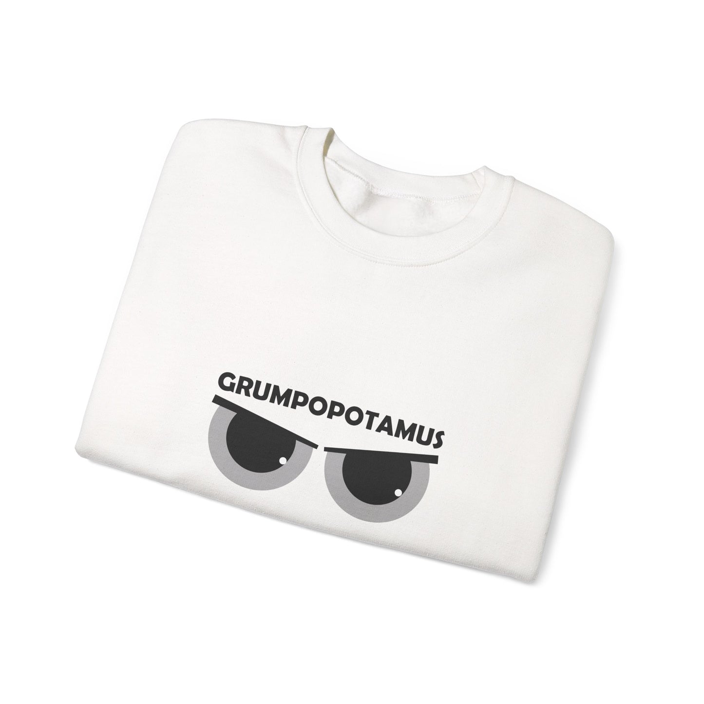 Grumpy Grumpopotamus Crewneck Sweatshirt