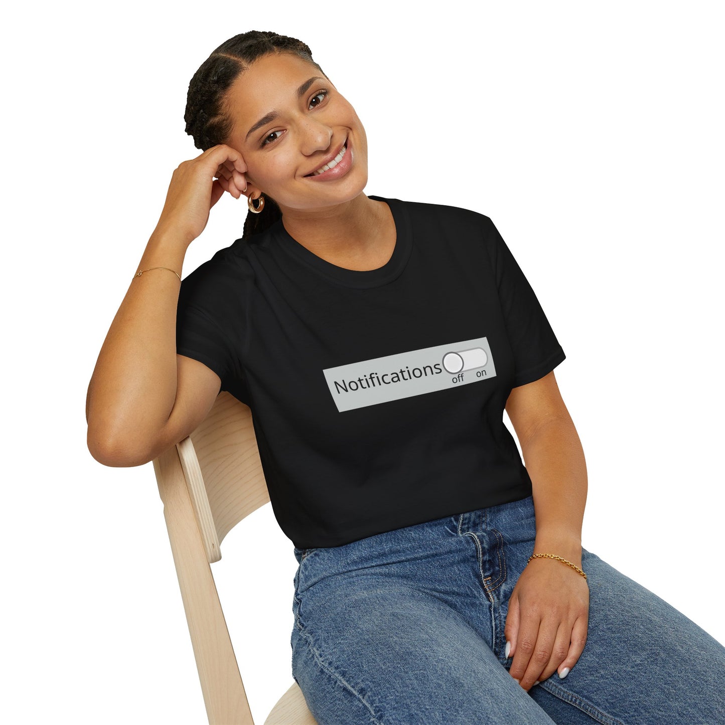 Noises Off Poly Blend Crew Neck T-Shirt