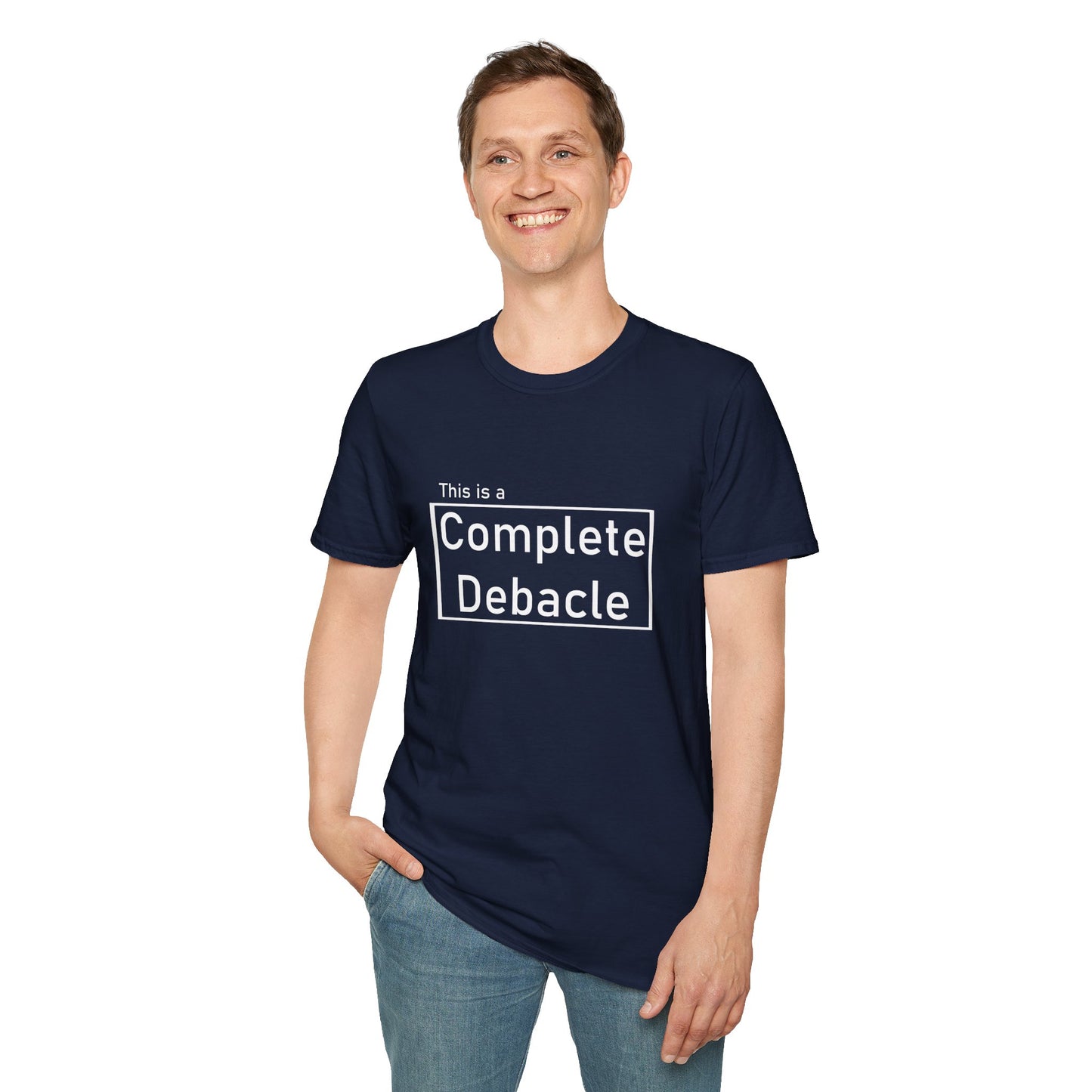 Complete Debacle Poly Blend crew Neck Tee