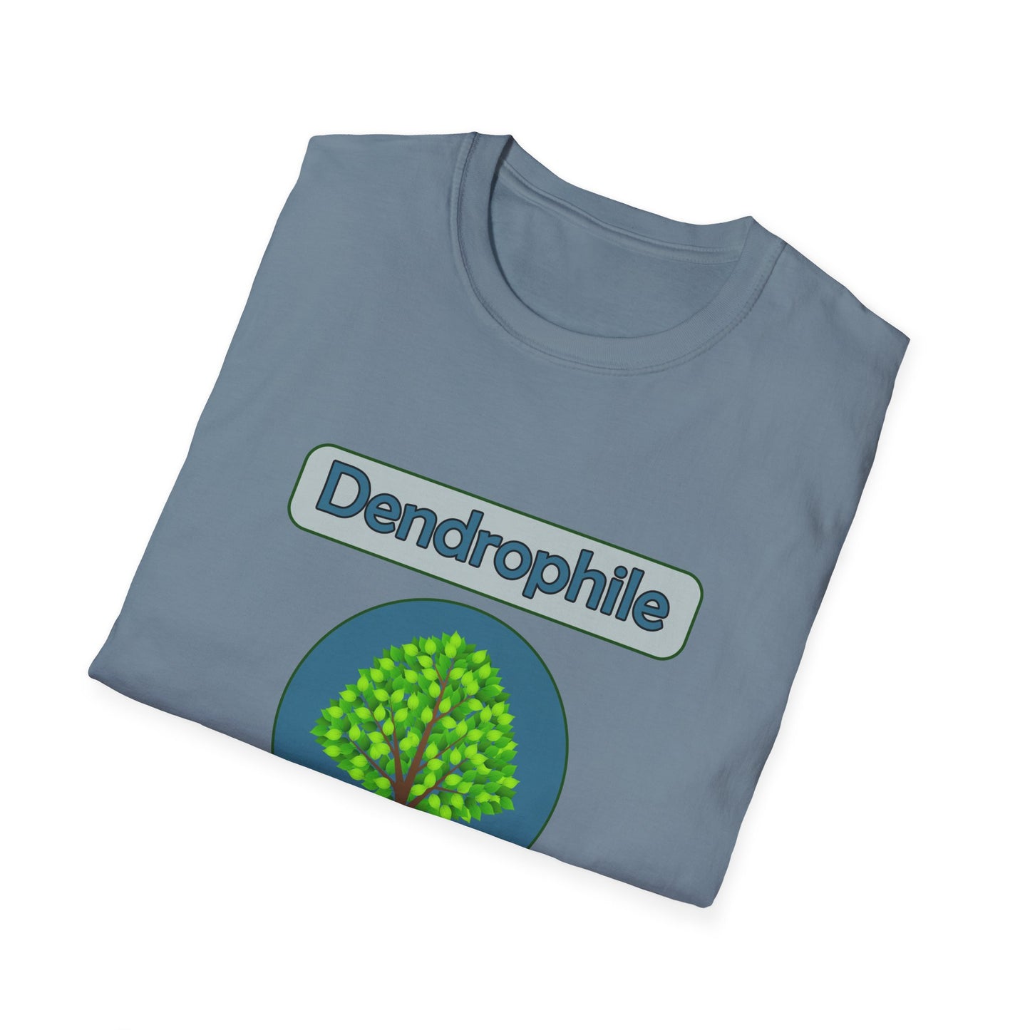 Dendrophile Poly Blend Crew Neck T-Shirt for Tree Lovers