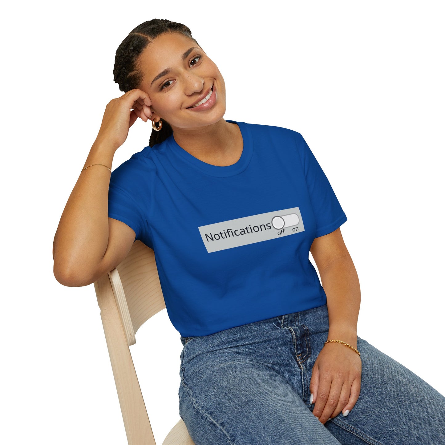 Noises Off Poly Blend Crew Neck T-Shirt