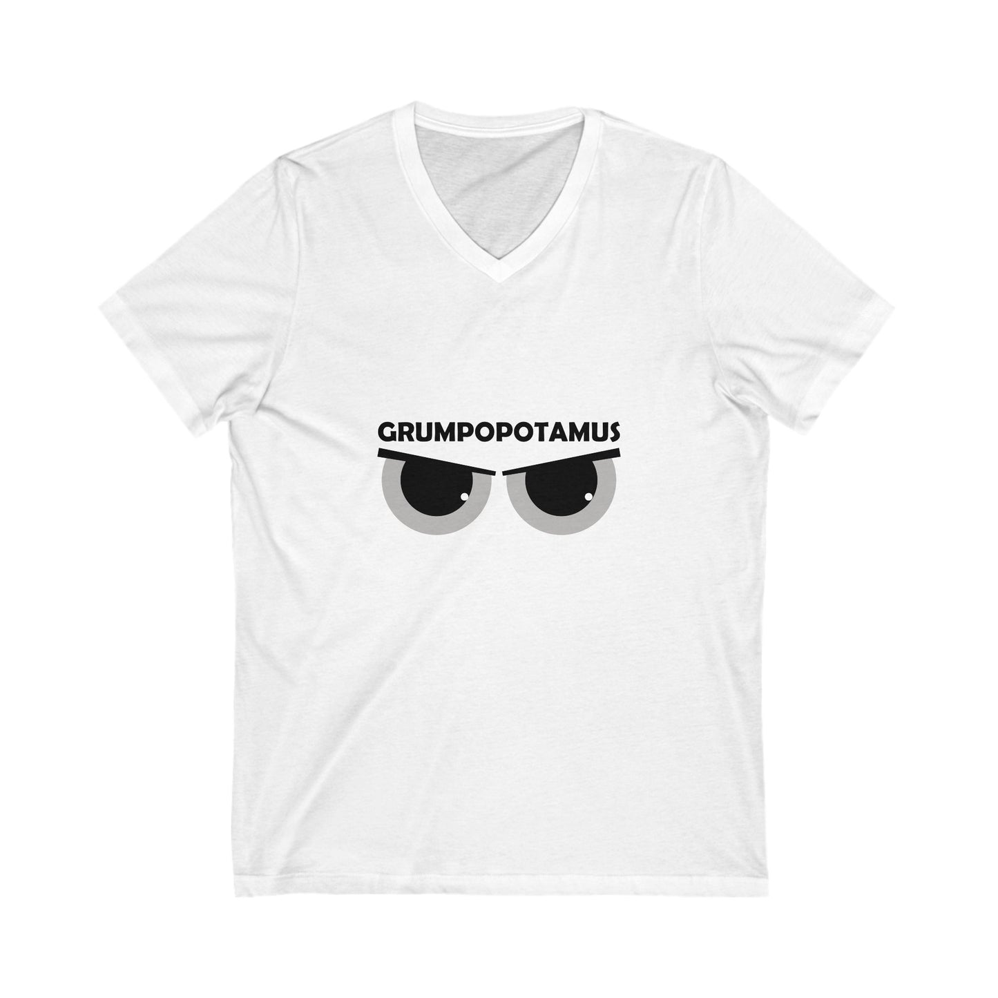 Grumpy Grumpopotamus V-Neck Tee