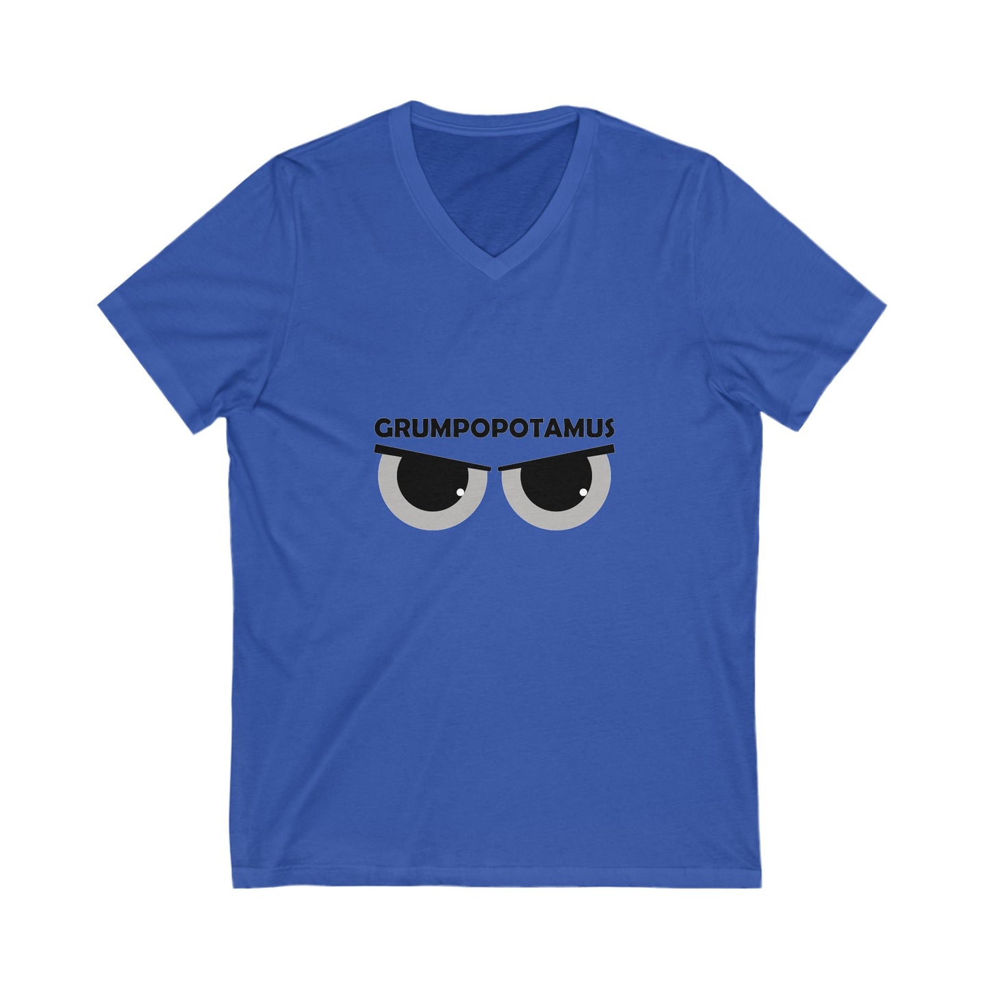 Grumpy Grumpopotamus V-Neck Tee