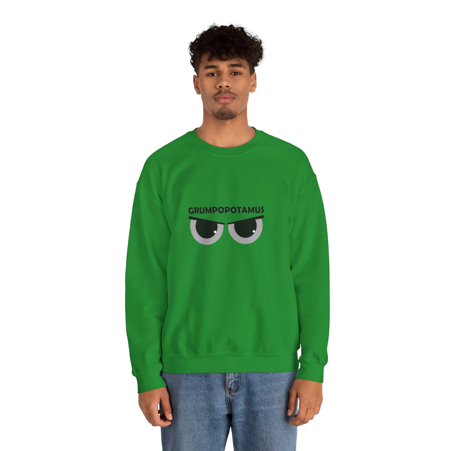 Grumpy Grumpopotamus Crewneck Sweatshirt