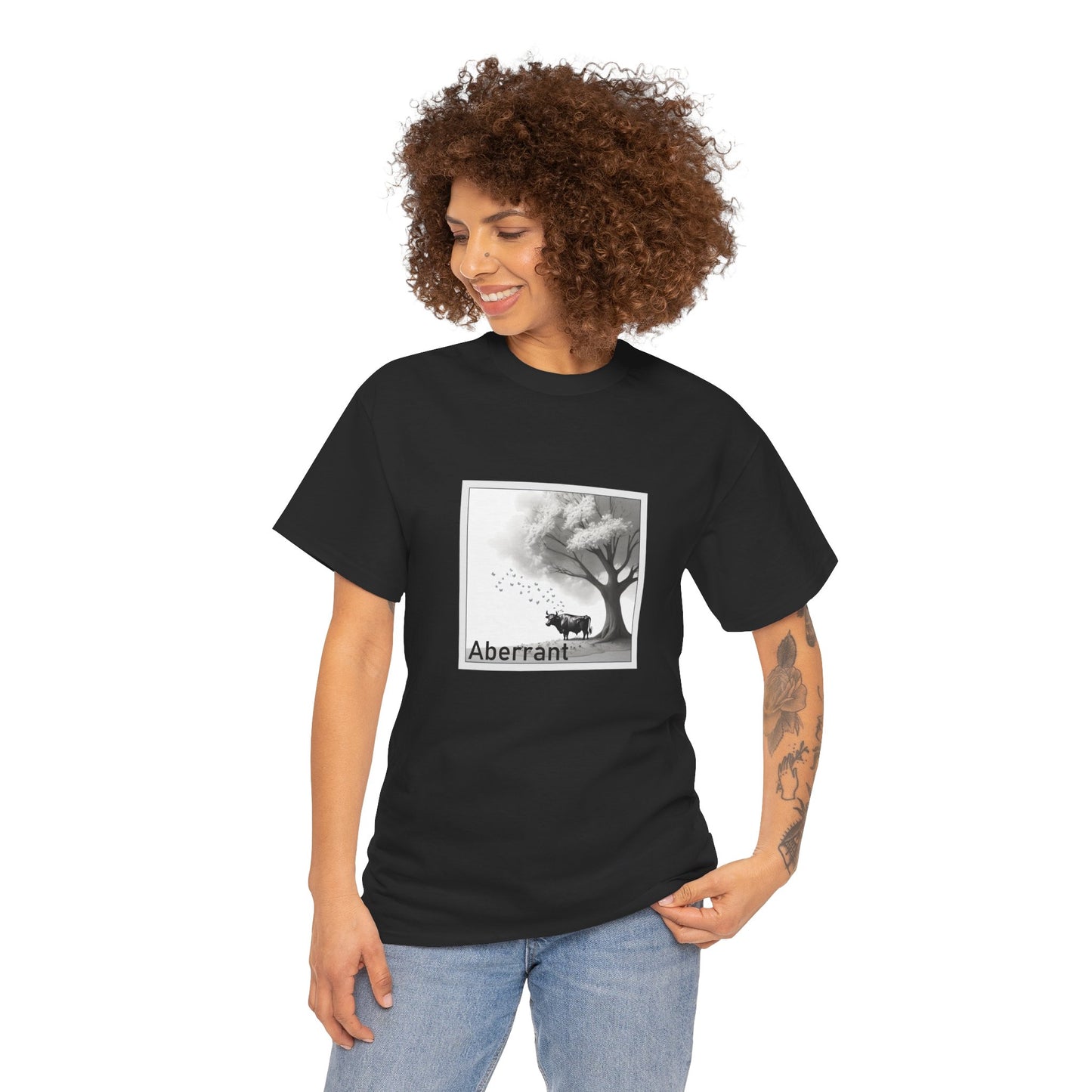 Aberrant Heavy Cotton Tee - Ferdinand the Bull