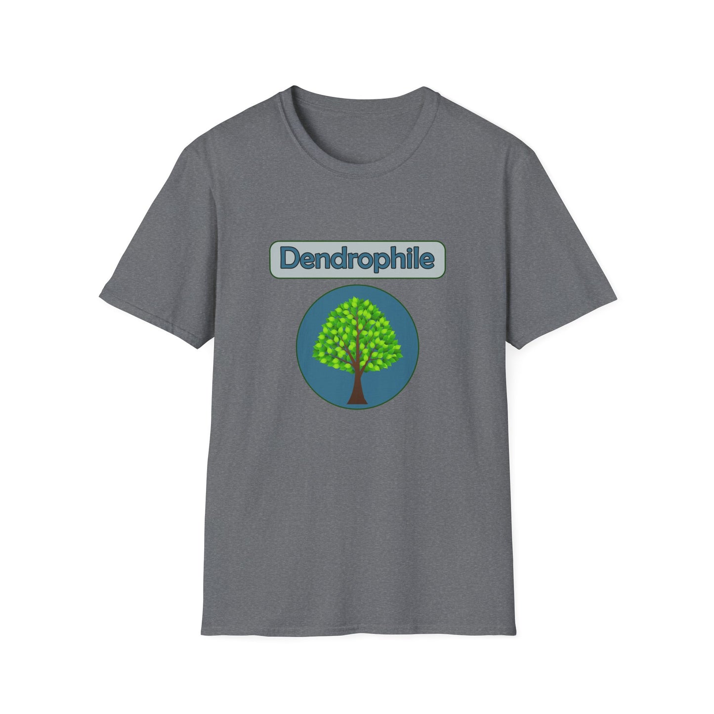 Dendrophile Poly Blend Crew Neck T-Shirt for Tree Lovers