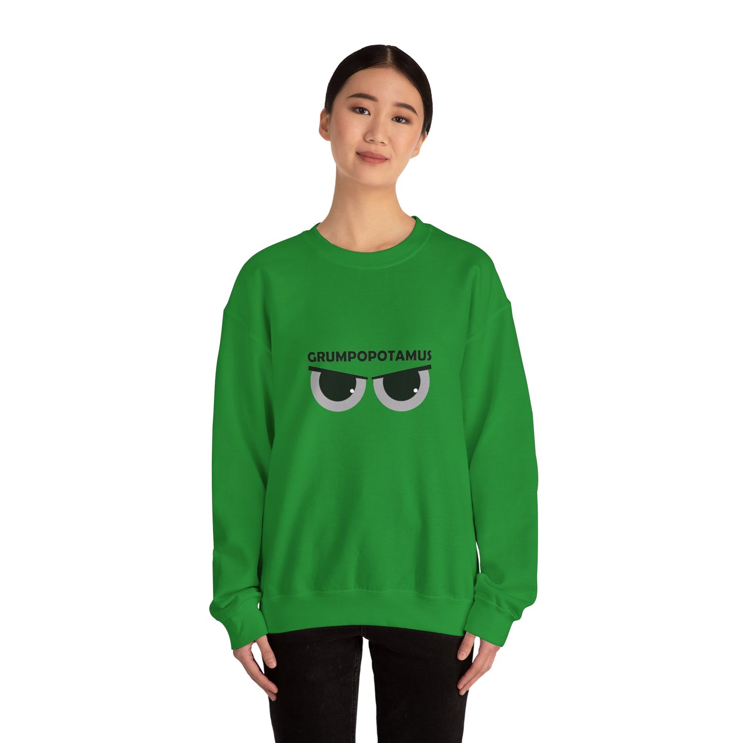 Grumpy Grumpopotamus Crewneck Sweatshirt