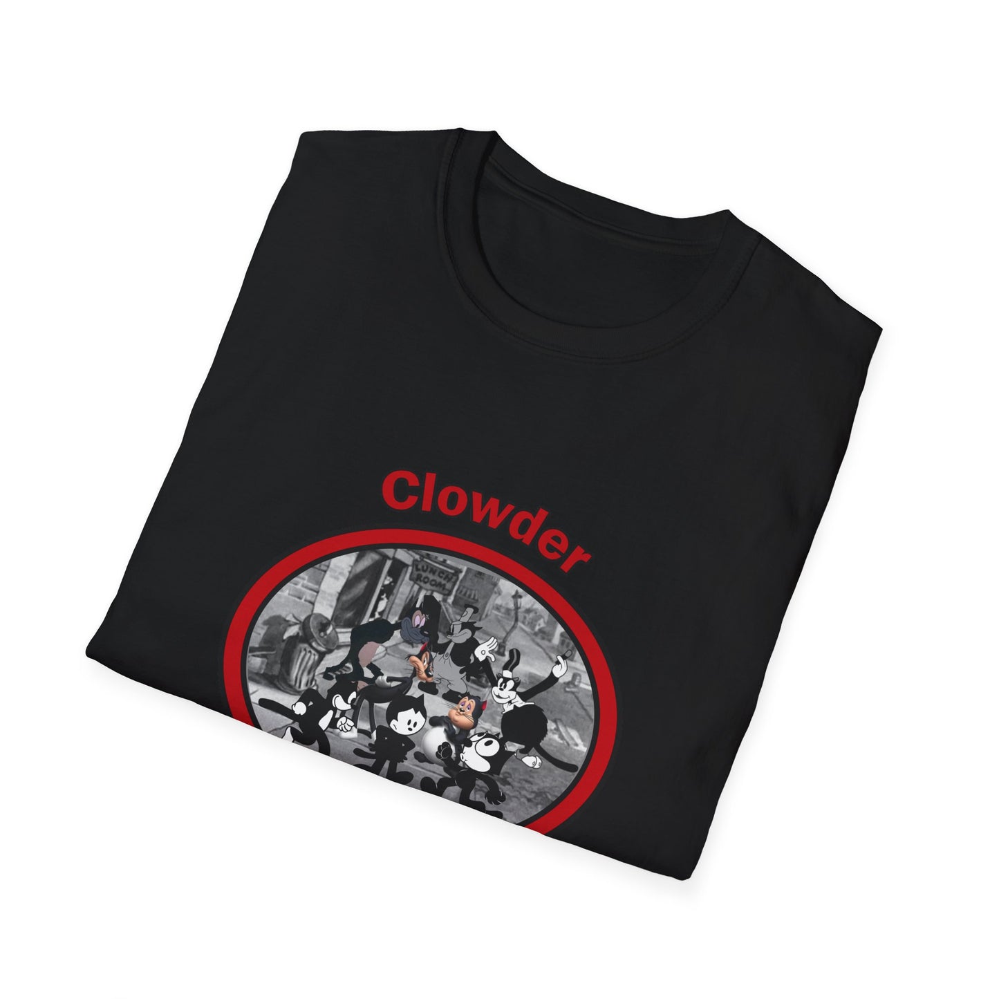 Clowder Poly Blend Crew Neck T-Shirt