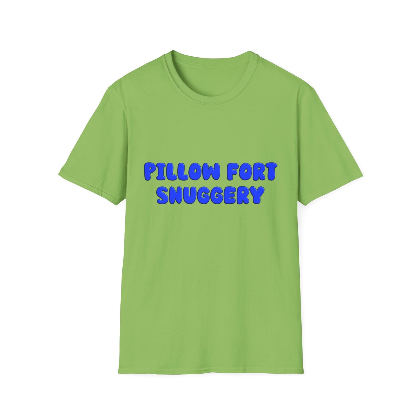 Pillow Fort Snuggery Poly Blend Crew Neck T-Shirt