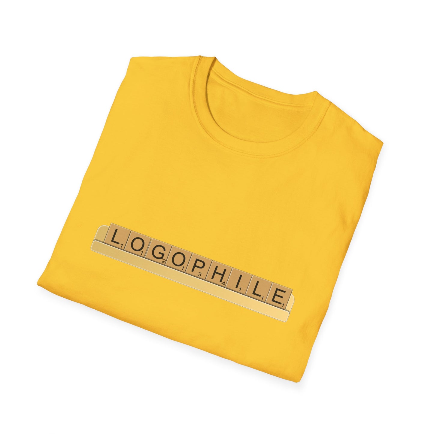 Logophile Poly Blend Crew Neck T-Shirt - Perfect for Word Lovers and Bookworms