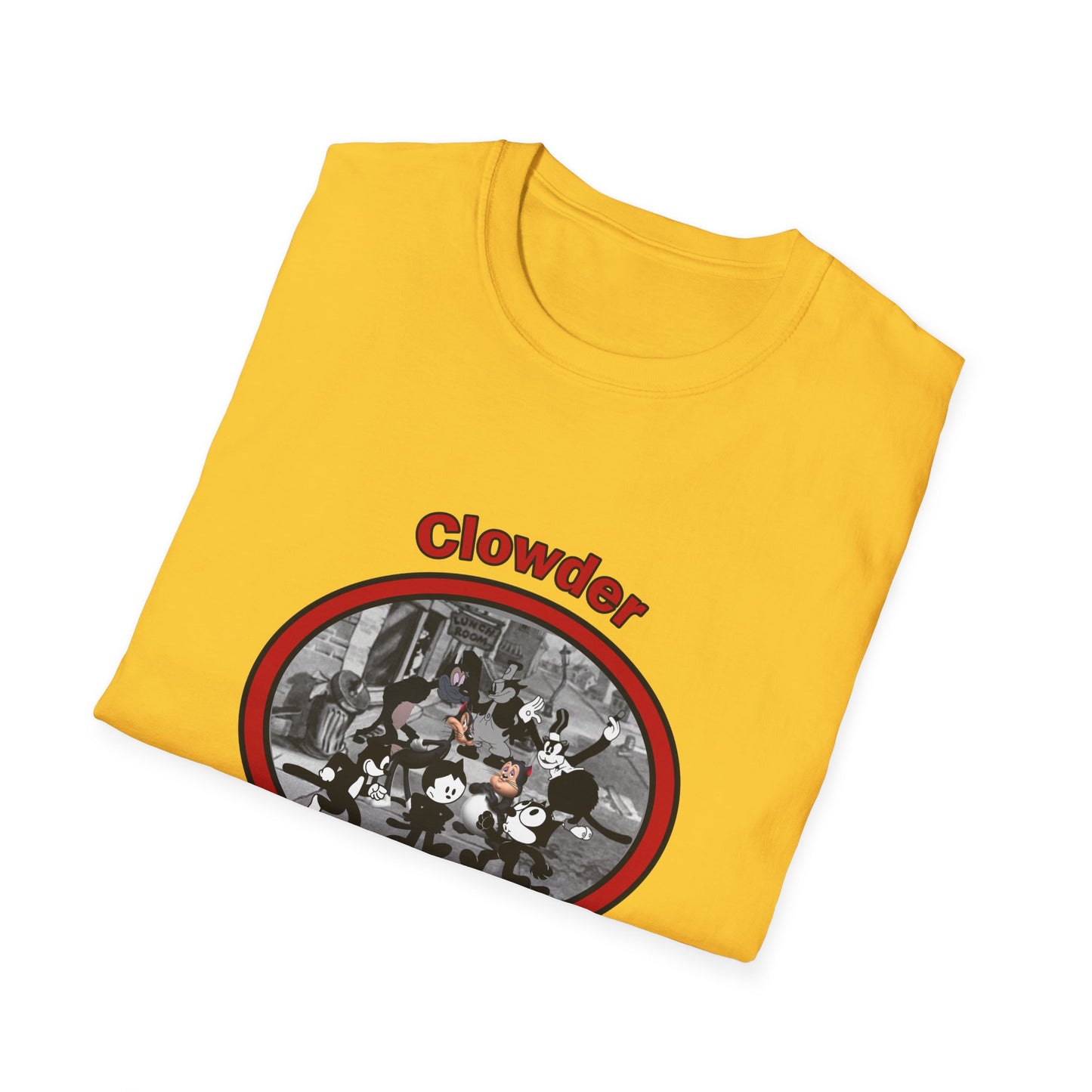 Clowder Poly Blend Crew Neck T-Shirt
