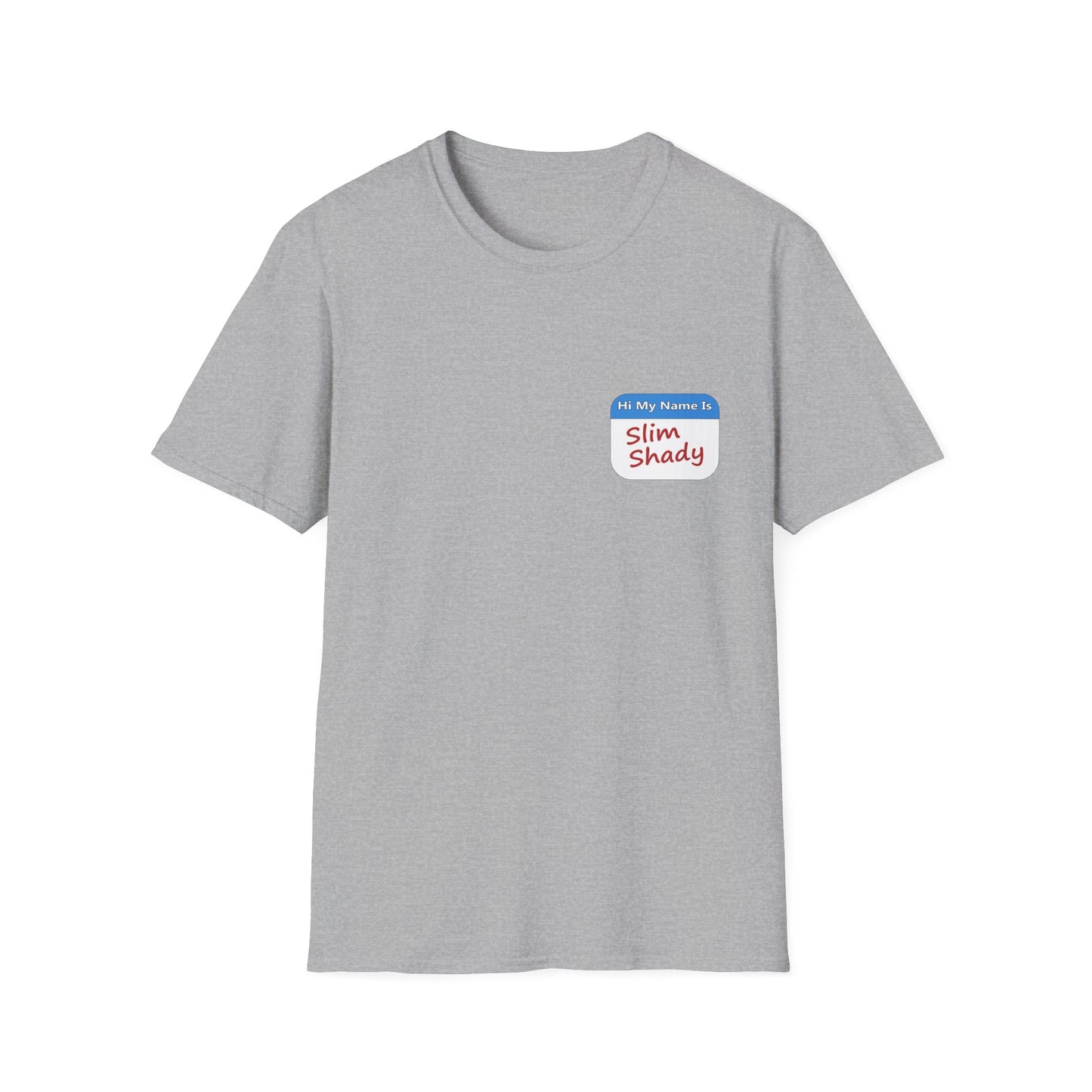 Shady Nametag Poly Blend Crew Neck T-Shirt