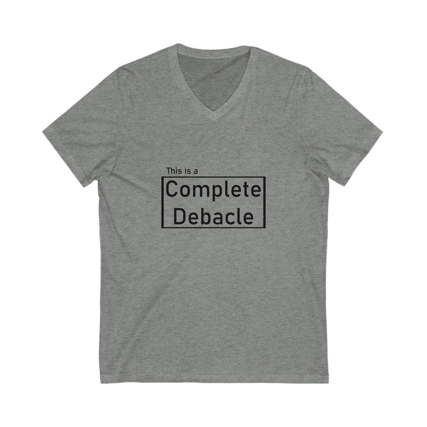 Complete Debacle V-Neck Tee