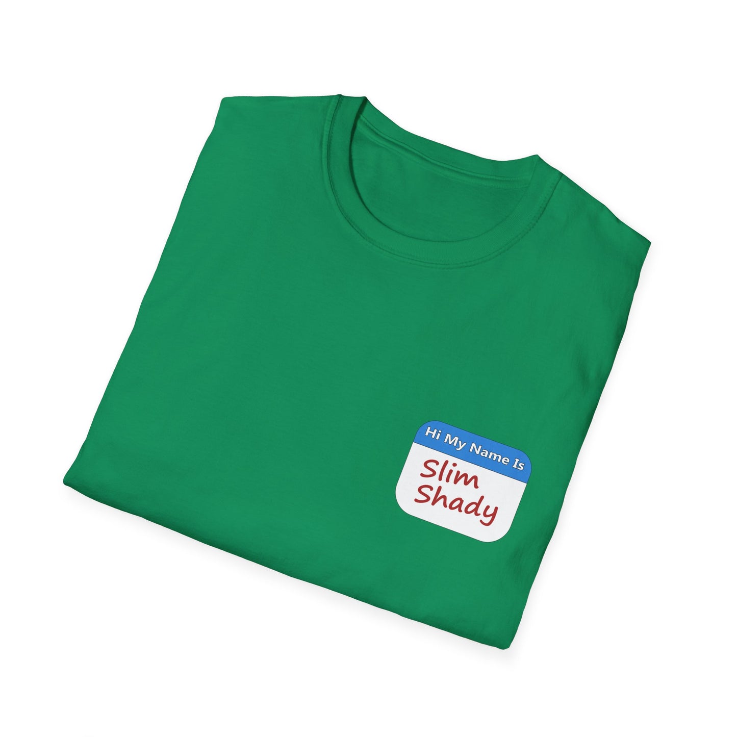 Shady Nametag Poly Blend Crew Neck T-Shirt