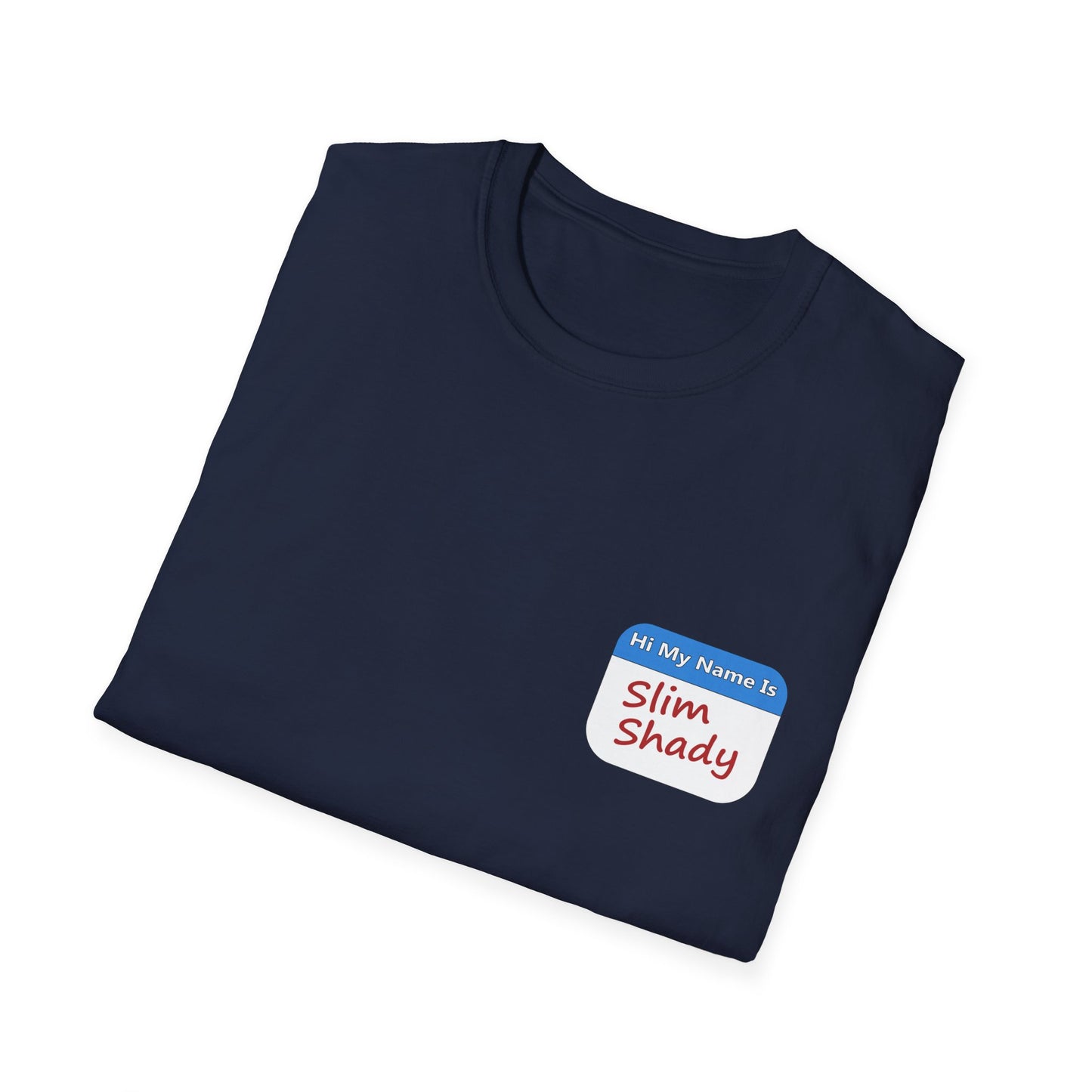 Shady Nametag Poly Blend Crew Neck T-Shirt